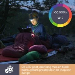 Merkloos Perel 1-leds Hoofdlamp - White -Merkloos 07e05fa2dac6df6b