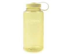 Merkloos Nalgene Sustain Wide-Mouth 1 Liter Waterfles - Butter