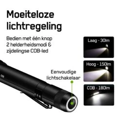 Merkloos GP C33 150 Lumen Zaklamp -Merkloos 19bcfc2359836676