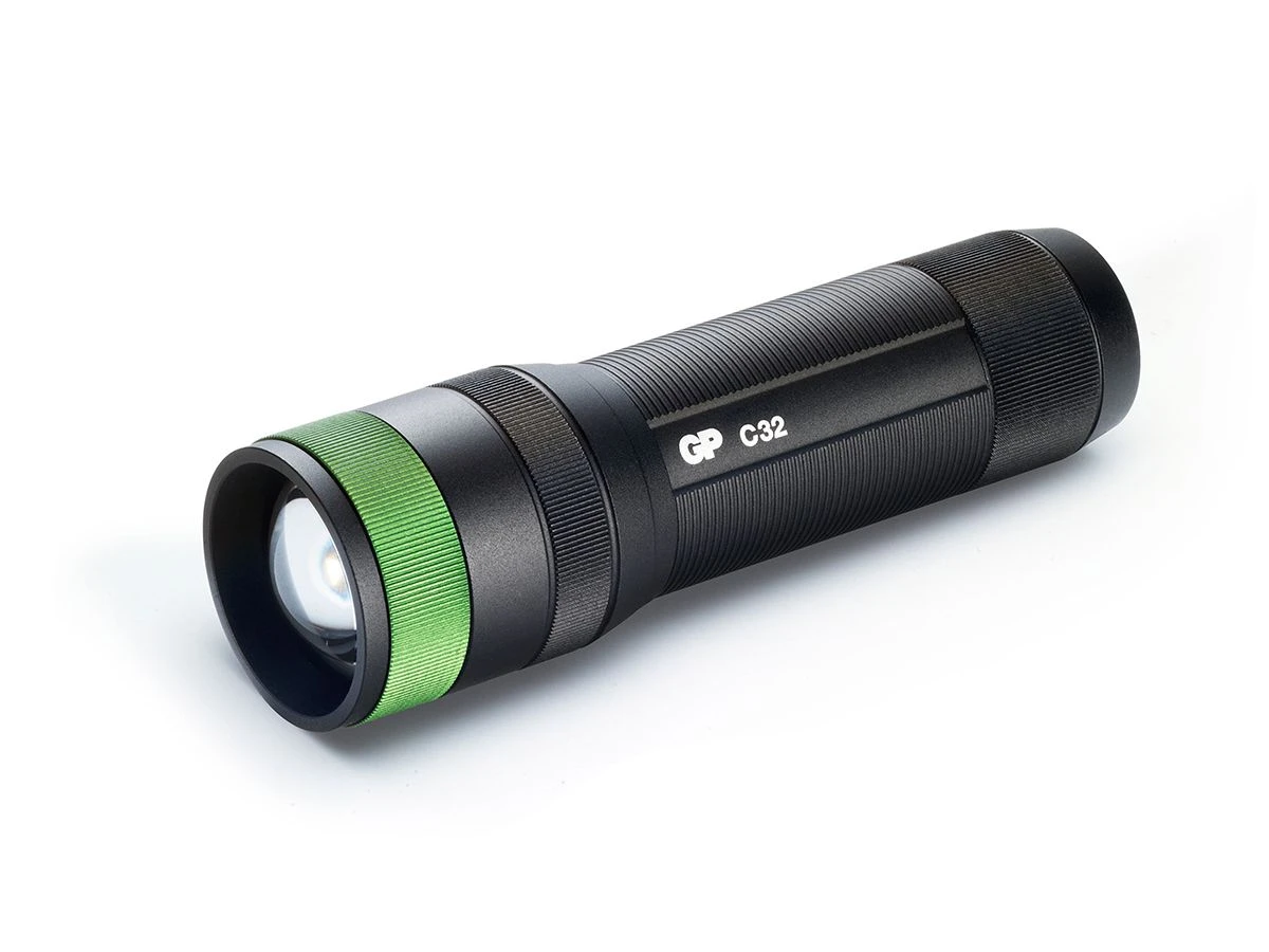 Merkloos GP C32 300 Lumen Zaklamp - Black 3 Merkloos GP C32 300 Lumen Zaklamp - Black