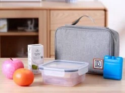 Merkloos Brisby 2,5 Liter Light Grey Koeltas -Merkloos 3eea06affd35f48b