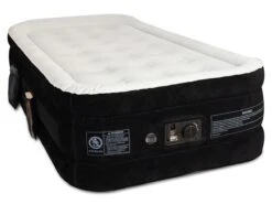 Merkloos FLOAT Versavento 1-persoons Luchtbed Met Pomp En Zijzakken