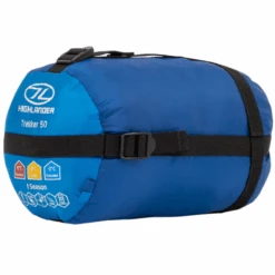 Merkloos Highlander Trekker 50 Mummyslaapzak - Blue -Merkloos 522fa76e3b51547f