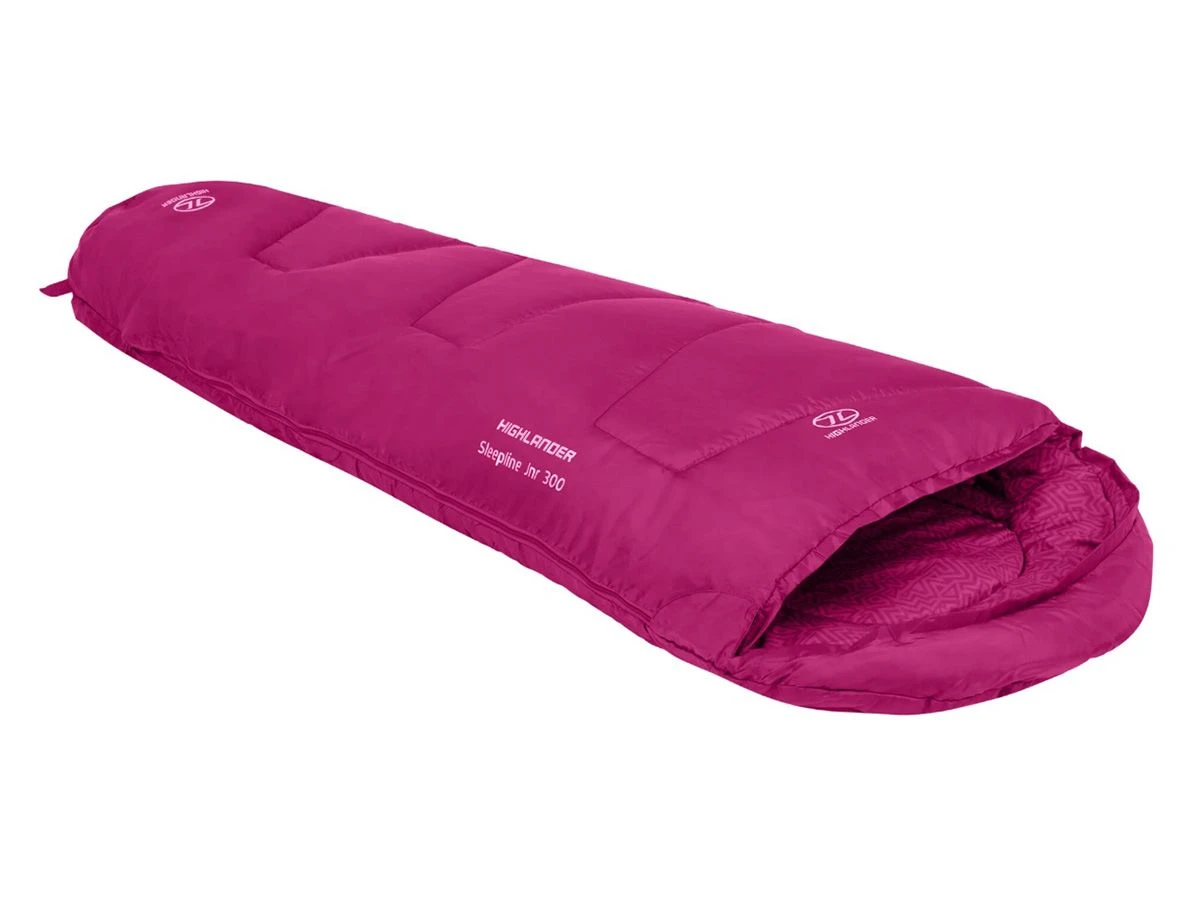 Merkloos Highlander Sleepline 300 Kinder Mummyslaapzak - Pink 3 Merkloos Highlander Sleepline 300 Kinder Mummyslaapzak - Pink