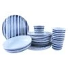 Merkloos OTIX Stripes 12-delig Serviessets - Blue 2 Merkloos OTIX Stripes 12-delig Serviessets - Blue -Merkloos 61c8122a9d2be70a