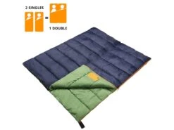 Merkloos Dutch Mountains Pampus Blauw Groene Slaapzak -Merkloos 6257e9bf64a3a0.62225578