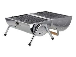 Merkloos BBQ Collection Chroom Houtskoolbarbecue -Merkloos 626f8fabc897b8.51002037