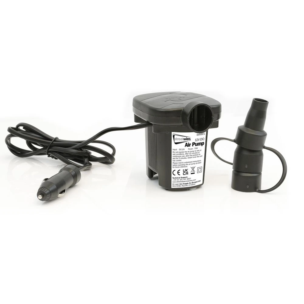 Merkloos Streetwize Kofferbak En Achterbank Luchtbed Met Pomp 7 Merkloos Streetwize Kofferbak En Achterbank Luchtbed Met Pomp - Afbeelding 5