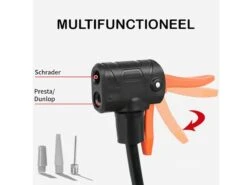 Merkloos Tireboost TB3 Voetpomp -Merkloos 637d8f1dd5ceb673