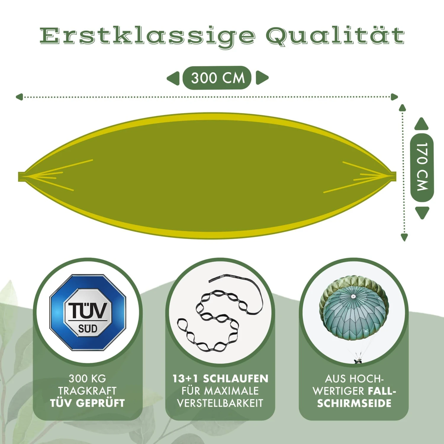 Merkloos Naturbummler 300 X 170 Hangmat Met Boombeschermingsmatten 4 Merkloos Naturbummler 300 X 170 Hangmat Met Boombeschermingsmatten - Afbeelding 2