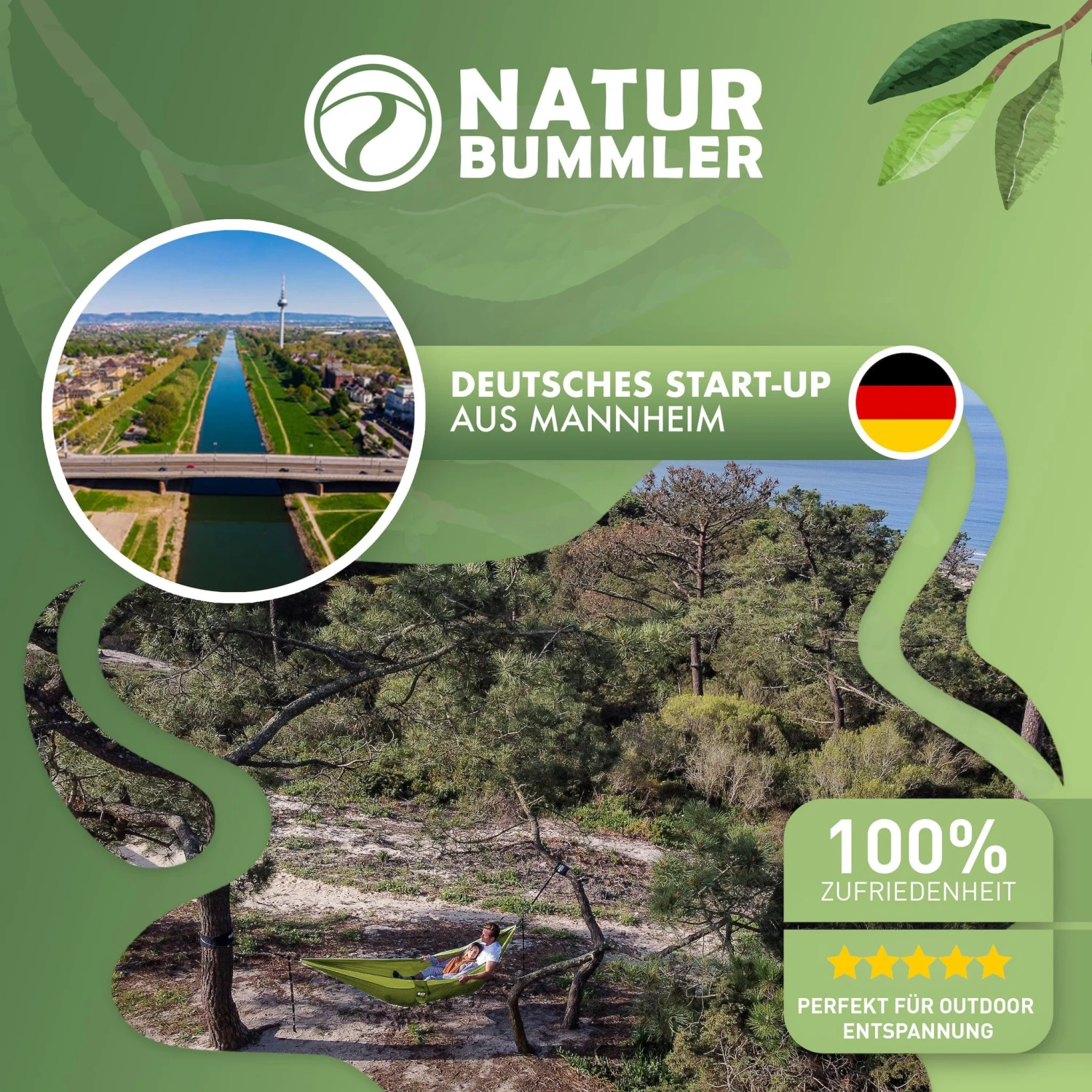 Merkloos Naturbummler 300 X 170 Hangmat Met Boombeschermingsmatten 7 Merkloos Naturbummler 300 X 170 Hangmat Met Boombeschermingsmatten - Afbeelding 5