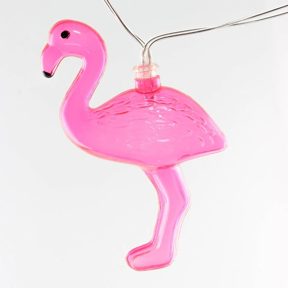 Merkloos Gardenwize 10 Flamingo LED Lampjes Zonne-energie Lichtsnoer 6 Merkloos Gardenwize 10 Flamingo LED Lampjes Zonne-energie Lichtsnoer - Afbeelding 4