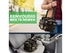 Merkloos Packaway 15 Liter Geïsoleerde Koeltas - Camo Green -Merkloos 64f742b87fd026.75192508