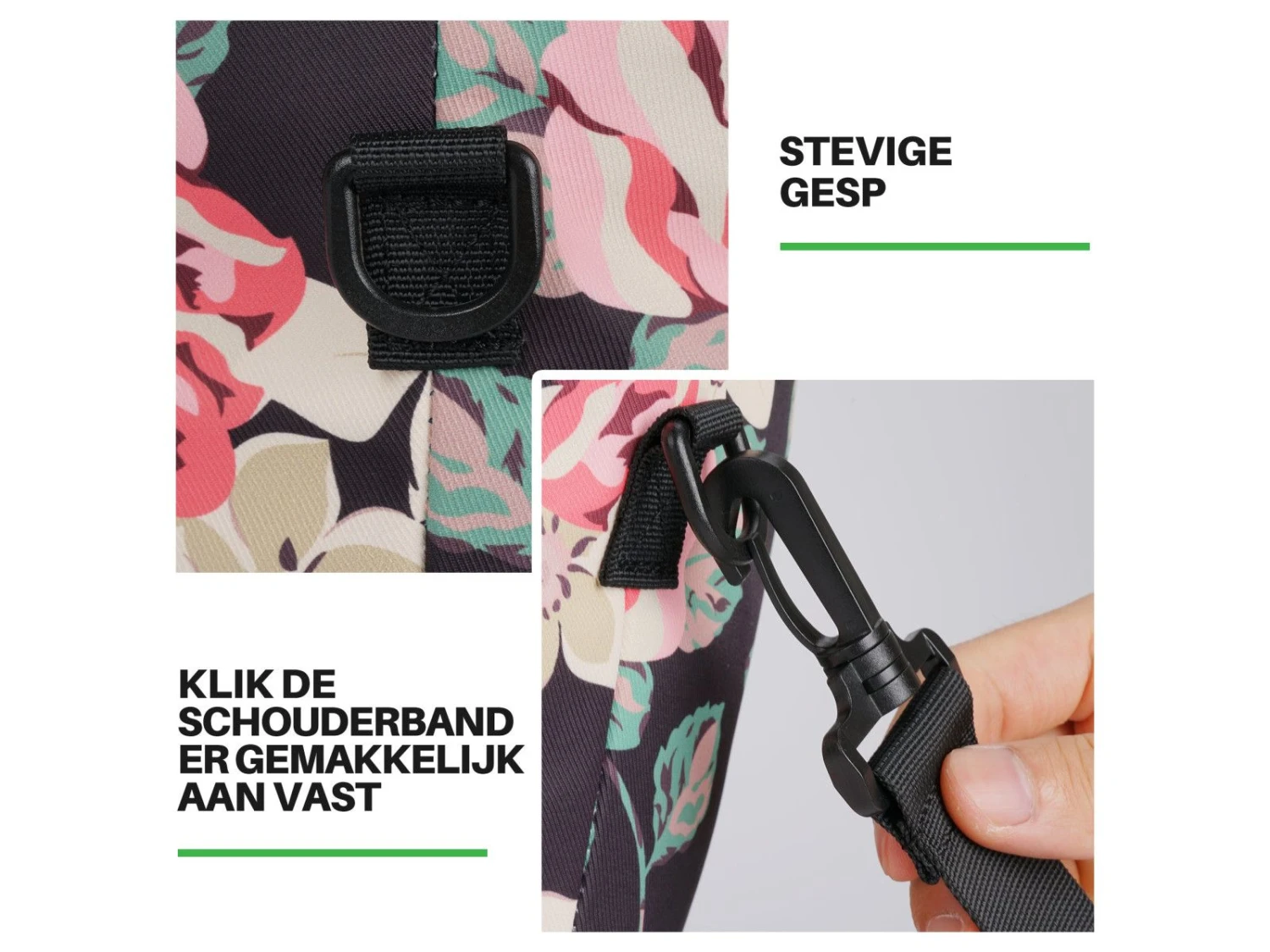 Merkloos Brisby Bloemetjes 21 Liter Koeltas 5 Merkloos Brisby Bloemetjes 21 Liter Koeltas - Afbeelding 3