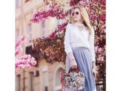 Merkloos Brisby Bloemetjes Wit 4 Liter Koeltas -Merkloos 64f83fe9680107.81768042