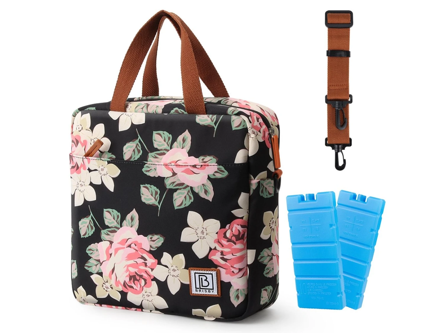 Merkloos Brisby Bloemetjes 7 Liter Koeltas 3 Merkloos Brisby Bloemetjes 7 Liter Koeltas