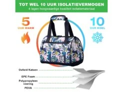 Merkloos Brisby Botanic Garden 10 Liter Koeltas -Merkloos 64f84024392854.98796988