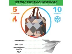 Merkloos Brisby Block 4 Liter Koeltas -Merkloos 64f8404860d416.48049937