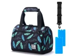 Merkloos Brisby Black Feathers 10 Liter Koeltas -Merkloos 64f8404f806ba7.33910592