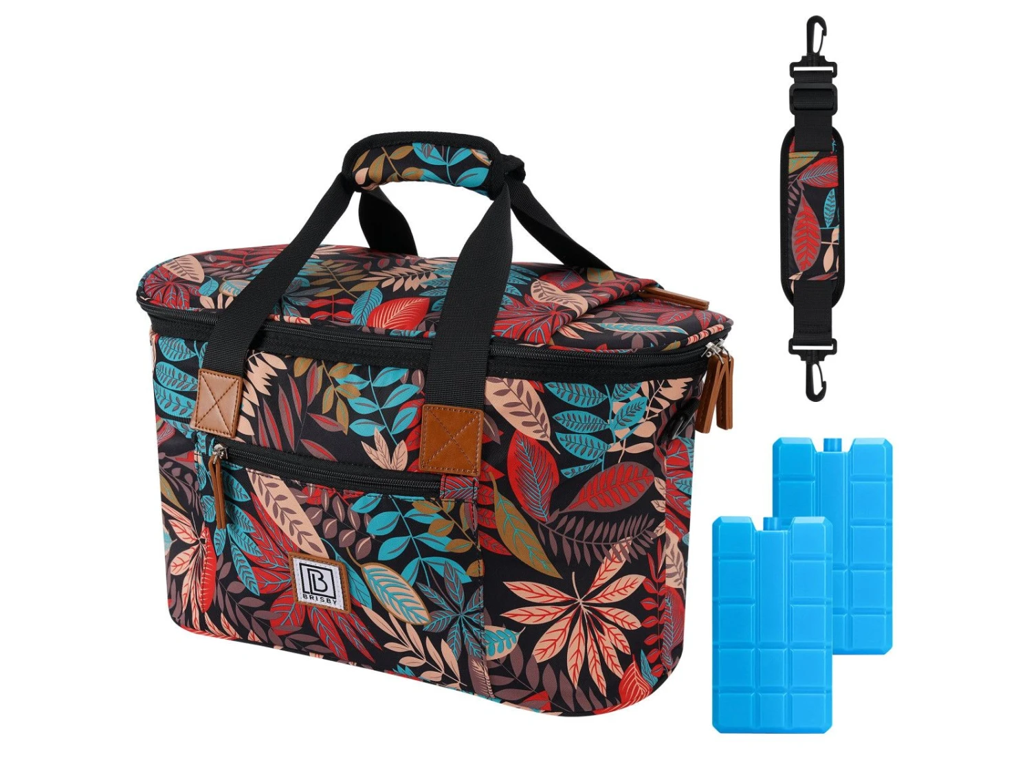 Merkloos Brisby Jungle 21 Liter Koeltas 3 Merkloos Brisby Jungle 21 Liter Koeltas