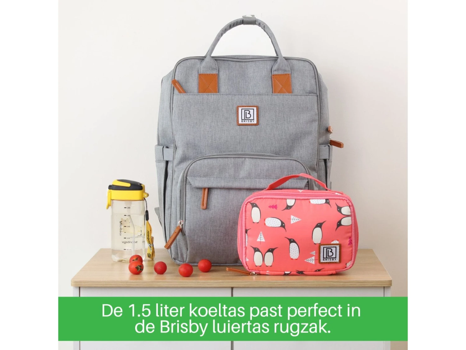 Merkloos Brisby Penguin 1,5 Liter Koeltas 6 Merkloos Brisby Penguin 1,5 Liter Koeltas - Afbeelding 4