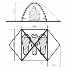 Merkloos Turbat Borzhava 3 Alu Lichtgewicht Tent -Merkloos 64fed785adbb82.74781088
