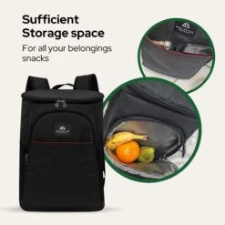 Merkloos Needventure 20 Liter Black Koelrugzak -Merkloos 6630900486af73.98063774