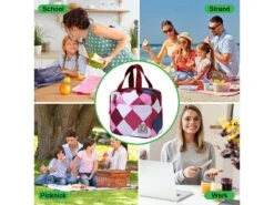 Merkloos Brisby 4-laags Geïsoleerde 4 Liter Koeltas - Blok Rose 12 Merkloos Brisby 4-laags Geïsoleerde 4 Liter Koeltas - Blok Rose -Merkloos 665db763827504.39688255