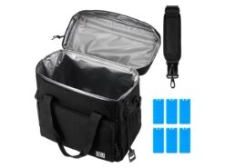 Merkloos Brisby 4-laags Geïsoleerde 40 Liter Koeltas - Black -Merkloos 665dcc8c70db25.48630220