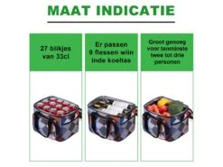 Merkloos Packaway 15 Liter Geïsoleerde Koeltas - Blok 11 Merkloos Packaway 15 Liter Geïsoleerde Koeltas - Blok -Merkloos 6660536bf09cd9.84882744