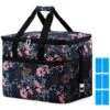 Merkloos Packaway 40 Liter Geïsoleerde Koeltas - Japanese Flower 2 Merkloos Packaway 40 Liter Geïsoleerde Koeltas - Japanese Flower -Merkloos 6660769270a3a4.56145571
