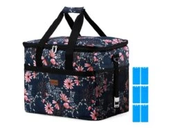 Merkloos Packaway 40 Liter Geïsoleerde Koeltas - Japanese Flower