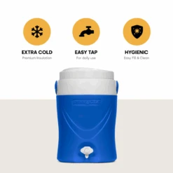 Merkloos Pinnacle Platino 2 Gallon Drankkoeler - Blue -Merkloos 66c309ba6f92e0.59243898