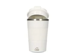 Merkloos GOAT Outdoor 380 Ml RVS Koffiebeker To Go - Wit