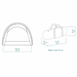 Merkloos Crua Duo Maxx Combo Lichtgewicht Tent + Culla Maxx Cocoon 10 Merkloos Crua Duo Maxx Combo Lichtgewicht Tent + Culla Maxx Cocoon -Merkloos 66d836c3877930.68907871