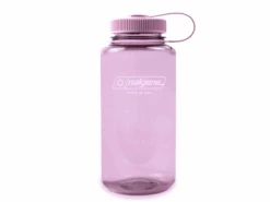 Merkloos Nalgene Sustain Wide-Mouth 1 Liter Drinkfles - Cherry