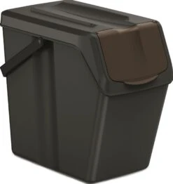 Merkloos Keden Set Van 4 Afvalscheidingsbakken - 25 Liter -Merkloos 6c77254377ac72a7