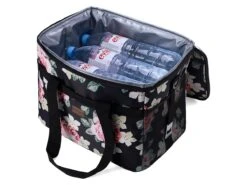 Merkloos Packaway 30 Liter Geïsoleerde Koeltas - Black Flower -Merkloos 7118afc9696ab2da