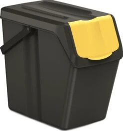 Merkloos Keden Set Van 4 Afvalscheidingsbakken - 25 Liter -Merkloos 7367ad697863e3f2