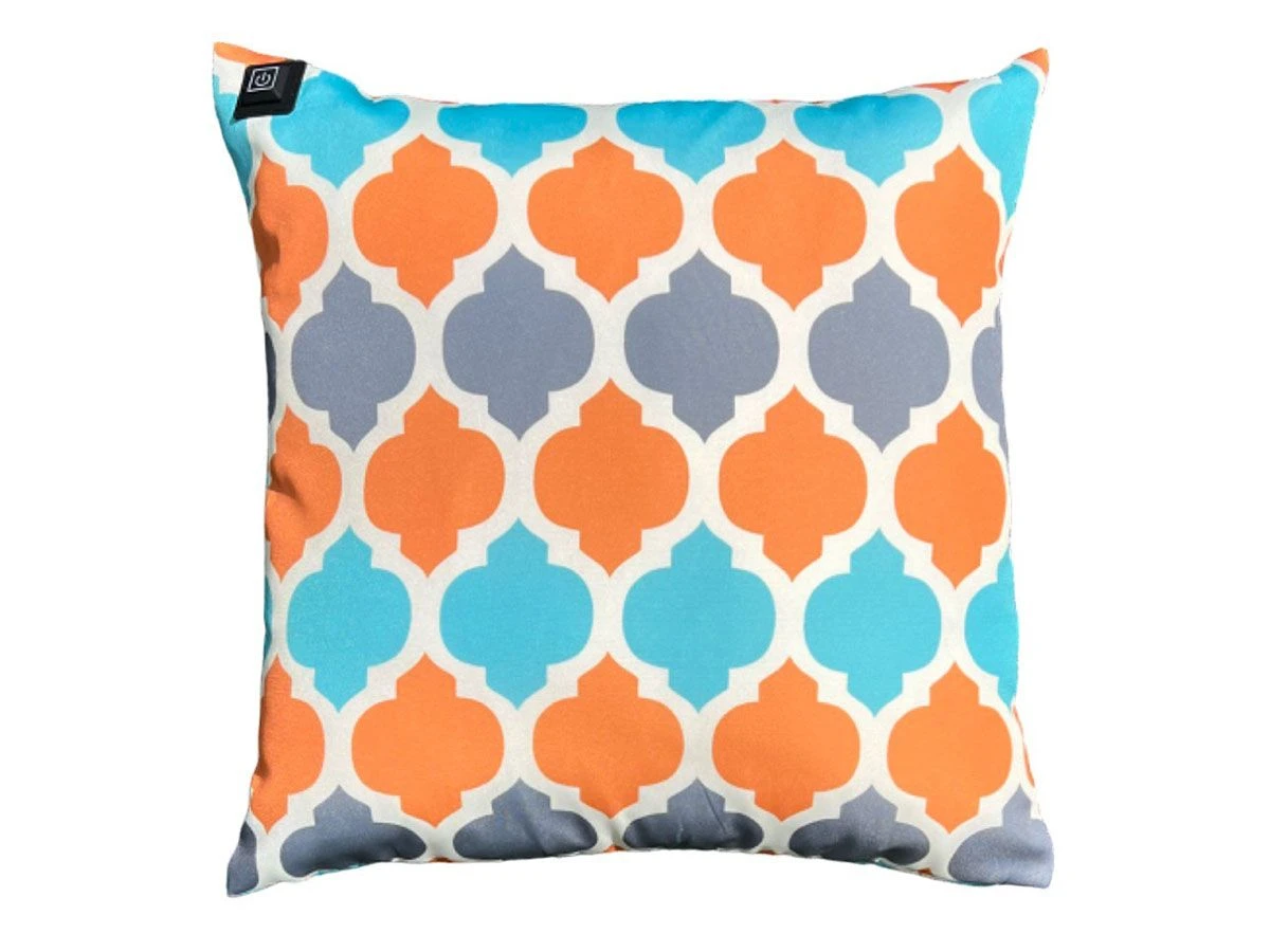 Merkloos Warmpi Verwarmd Outdoor Sierkussen - Orange 3 Merkloos Warmpi Verwarmd Outdoor Sierkussen - Orange
