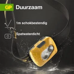 Merkloos GP CH32 100 Lm Hoofdlamp - 3x AAA -Merkloos 9800ced117cb9114