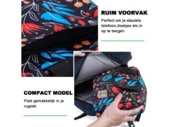 Merkloos Brisby 4-laags Geïsoleerde 4 Liter Koeltas - Night Flower -Merkloos a0446c9e5165b6d1