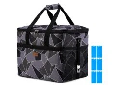 Merkloos Packaway 40 Liter Geïsoleerde Koeltas - Abstract