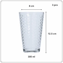 Merkloos Orange85 30 Cl Set Van 3 Drinkglazen -Merkloos b0ef19cb85d485c8