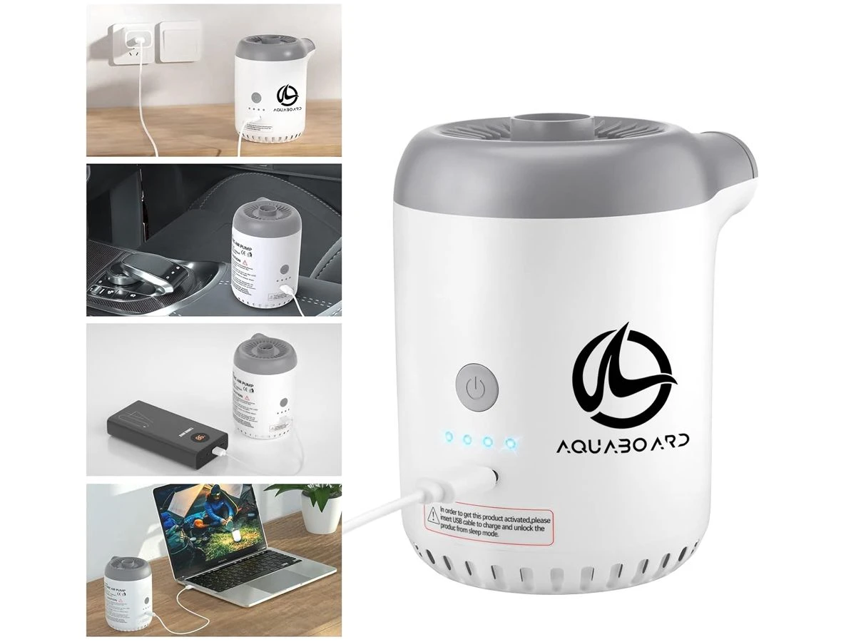 Merkloos Aquaboard D2 Oplaadbare Luchtbedpomp 5 Merkloos Aquaboard D2 Oplaadbare Luchtbedpomp - Afbeelding 3