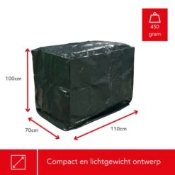 Merkloos Toolland BBQ Beschermhoes - 110x70x100cm -Merkloos cc474c90ec5d8e44