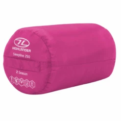 Merkloos Highlander Sleepline 250 Mummyslaapzak - Pink -Merkloos e374c055ec160de0