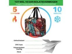 Merkloos Brisby Jungle 4 Liter Koeltas -Merkloos e8c36cce015a428b