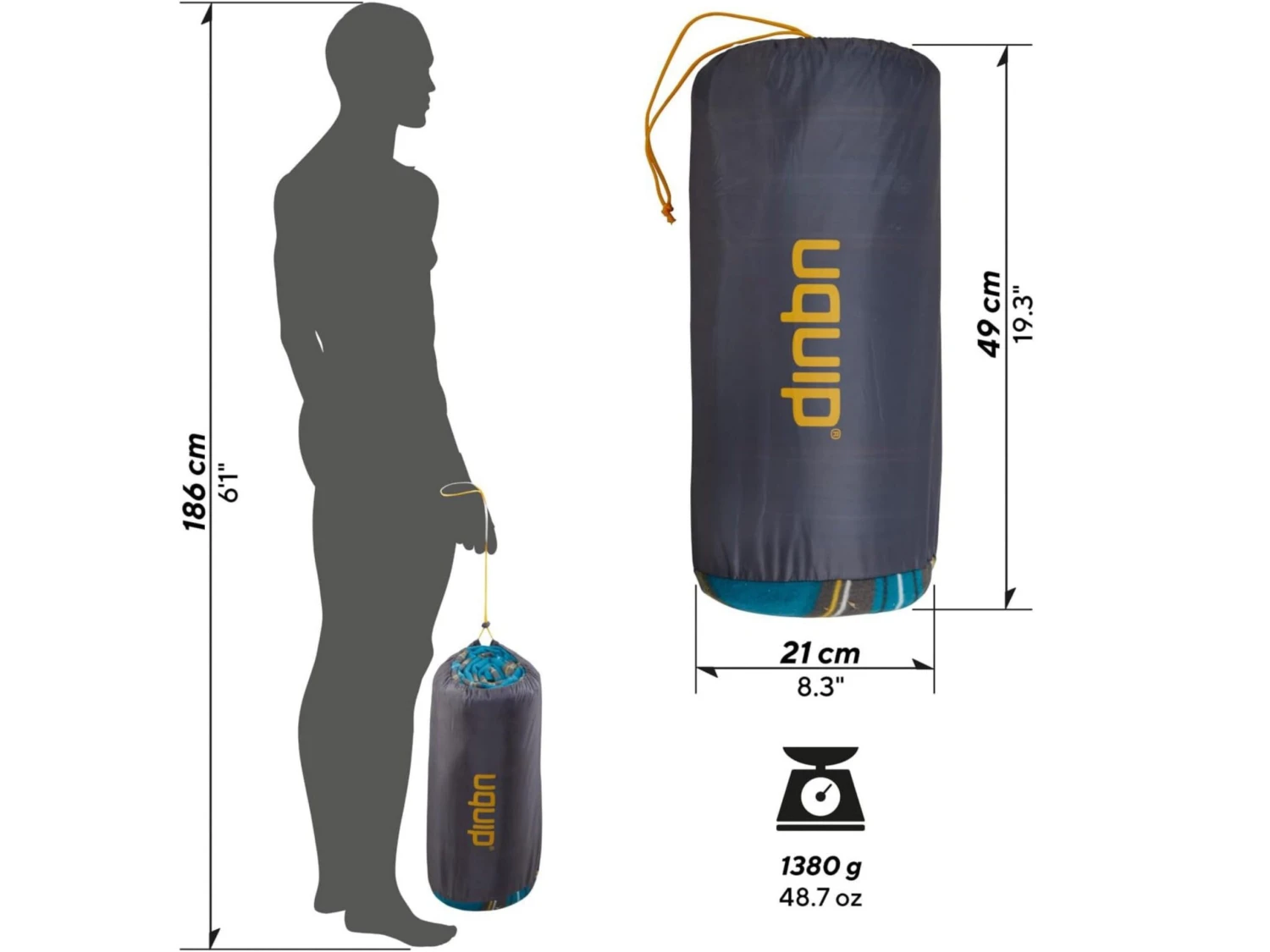 Merkloos Uquip Scotty XL Picknickkleed 5 Merkloos Uquip Scotty XL Picknickkleed - Afbeelding 3