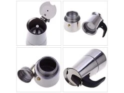 Merkloos Nonna 4 Kops RVS Percolator -Merkloos feb6050ea4ed415e